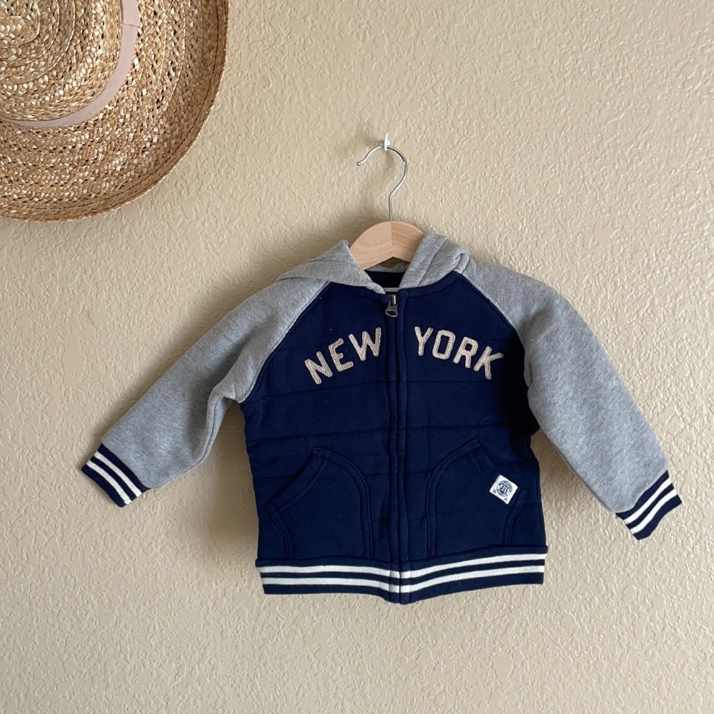 Ralph Lauren New York Full-Zip Hoodie 12M